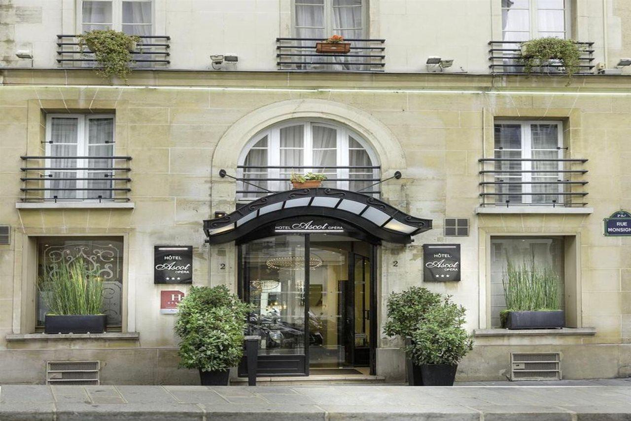 Hotel Ascot Opera Paryż Zewnętrze zdjęcie